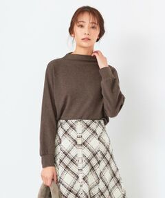 L size ONWARD(大きいサイズ) / エルサイズオンワード カットソー | 【洗える】ドルマン起毛フライス カットソー