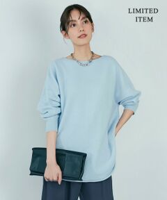 【WEB＆一部店舗限定・10色展開】ウールナイロン フェルトタッチ ニット