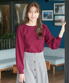 L size ONWARD(大きいサイズ) / エルサイズオンワード ニット・セーター | 【洗える】ボリュームスリーブプルオーバー ニット2