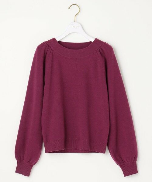 L size ONWARD(大きいサイズ) / エルサイズオンワード ニット・セーター | 【洗える】ボリュームスリーブプルオーバー ニット2 | 詳細5