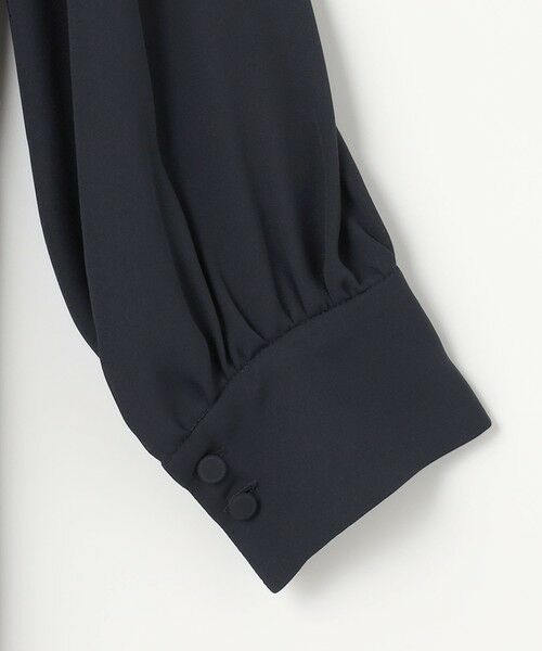 L size ONWARD(大きいサイズ) / エルサイズオンワード ロング・マキシ丈ワンピース | 【洗える】シフォンスリーブコンビ ワンピース | 詳細11