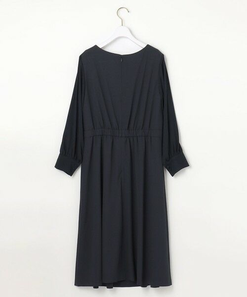 L size ONWARD(大きいサイズ) / エルサイズオンワード ロング・マキシ丈ワンピース | 【洗える】シフォンスリーブコンビ ワンピース | 詳細7