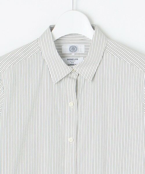 L size ONWARD(大きいサイズ) / エルサイズオンワード シャツ・ブラウス | 【洗える】SOMELOS JOYCE シャツカラー ブラウス | 詳細5