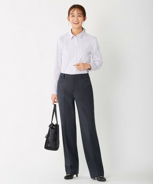 L size ONWARD(大きいサイズ) / エルサイズオンワード シャツ・ブラウス | 【洗える】SOMELOS JOYCE シャツカラー ブラウス | 詳細17