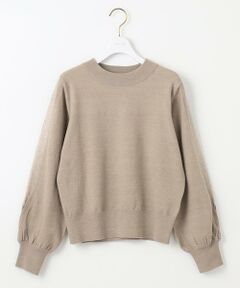 L size ONWARD(大きいサイズ) / エルサイズオンワード ニット・セーター | 【洗える】スリーブレース プルオーバー