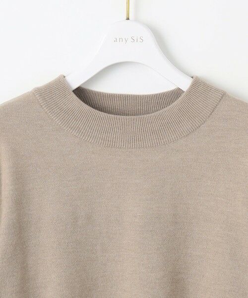L size ONWARD(大きいサイズ) / エルサイズオンワード ニット・セーター | 【洗える】スリーブレース プルオーバー | 詳細5