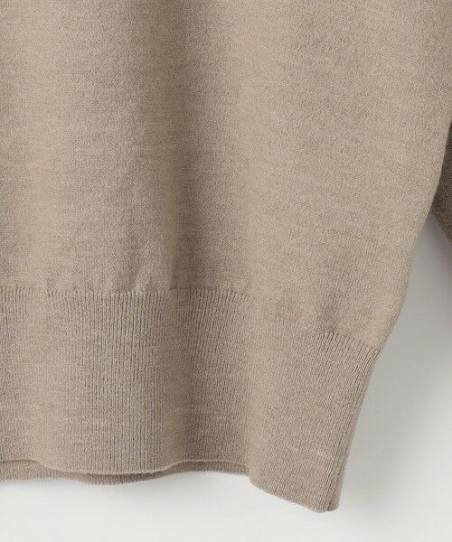 L size ONWARD(大きいサイズ) / エルサイズオンワード ニット・セーター | 【洗える】スリーブレース プルオーバー | 詳細7