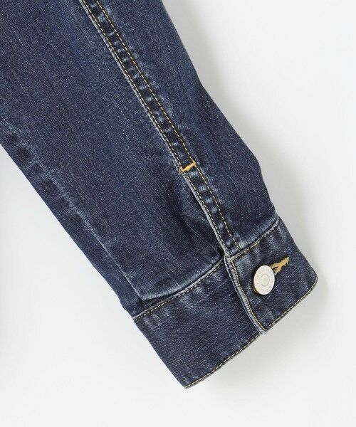 L size ONWARD(大きいサイズ) / エルサイズオンワード Gジャン・デニムジャケット | 【洗える】8.5oz Stretch Denim デニム ジャケット | 詳細11