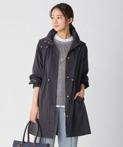 L size ONWARD(大きいサイズ) / エルサイズオンワード ブルゾン | 【洗える】ポリエステルナイロンマイクロタフタ ロング ブルゾン