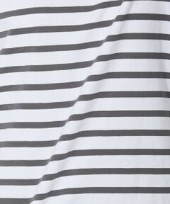 L size ONWARD(大きいサイズ) / エルサイズオンワード カットソー | 【WEB限定カラー有】 Le minor（ルミノア）ボーダーカットソー