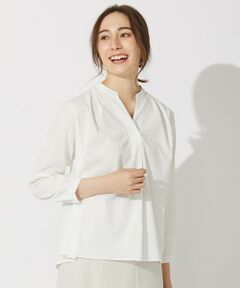 L size ONWARD(大きいサイズ) / エルサイズオンワード カットソー | 【洗える】トリコットジャージー プルオーバー