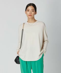 L size ONWARD(大きいサイズ) / エルサイズオンワード ニット・セーター | 【洗える】ヴィスコースワイドプルオーバー ニット