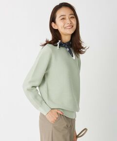 L size ONWARD(大きいサイズ) / エルサイズオンワード ニット・セーター | 【洗える】ハウストンオーガニック ニット