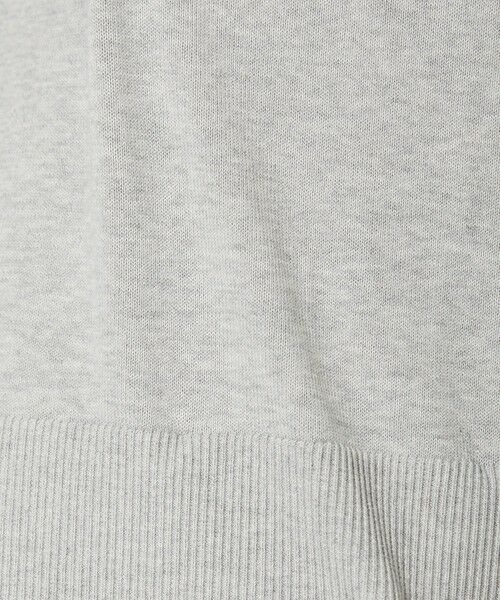 L size ONWARD(大きいサイズ) / エルサイズオンワード ニット・セーター | 【2WAY/洗える】ガスコットンコンビ ボトルネックニット | 詳細9