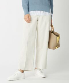 L size ONWARD(大きいサイズ) / エルサイズオンワード その他パンツ | 【洗える】リランチェツイル ストレート パンツ