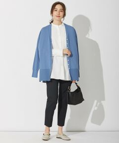 L size ONWARD(大きいサイズ) / エルサイズオンワード その他パンツ | 【接触冷感・撥水防汚加工】COOLMAX テーパードパンツ