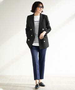 L size ONWARD(大きいサイズ) / エルサイズオンワード その他パンツ | 【接触冷感・撥水防汚加工】COOLMAX テーパードパンツ