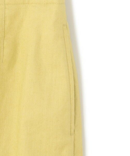 L size ONWARD(大きいサイズ) / エルサイズオンワード ミニ・ひざ丈スカート | 【洗える】ウォッシュドラミーコットン タイトスカート | 詳細16