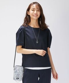 L size ONWARD(大きいサイズ) / エルサイズオンワード カットソー | 【接触冷感・UVケア・消臭】スムースジャージー カットソー