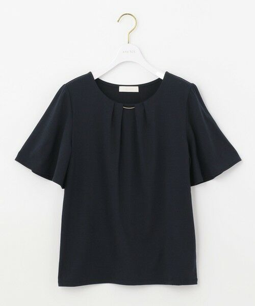 L size ONWARD(大きいサイズ) / エルサイズオンワード カットソー | 【UVケア】コンフォートモダールベーシッククルーネック Tシャツ | 詳細16