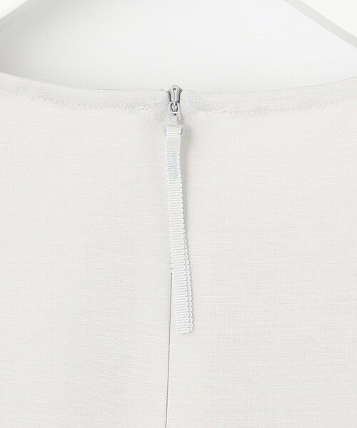 L size ONWARD(大きいサイズ) / エルサイズオンワード カットソー | 【洗える】ファブリックコンビジャージー プルオーバー | 詳細5