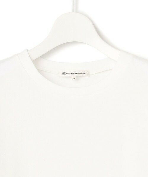 L size ONWARD(大きいサイズ) / エルサイズオンワード カットソー | ALBINIクルーネック 半袖 Tシャツ | 詳細8