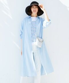 L size ONWARD(大きいサイズ) / エルサイズオンワード ミニ丈・ひざ丈ワンピース | 【抗菌/サスティナブル/セット着用可】EASY SET UP ワンピース