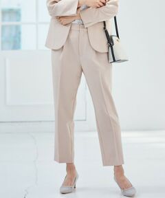 L size ONWARD(大きいサイズ) / エルサイズオンワード その他パンツ | 【セットアップ可】リネンライクポリエステル パンツ