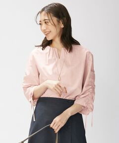 L size ONWARD(大きいサイズ) / エルサイズオンワード シャツ・ブラウス | 【洗える】BEZmini ギンガムピンチェック きざみ衿 ブラウス