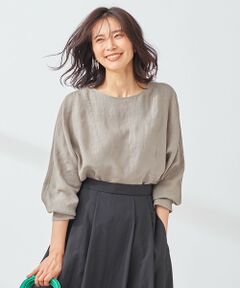 LIBECO スリーブコンシャス ブラウス