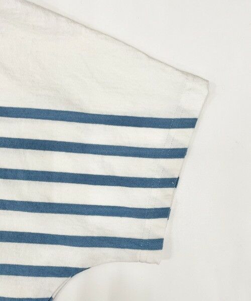 L size ONWARD(大きいサイズ) / エルサイズオンワード カットソー | 【洗える】Le minor(ルミノア) ボーダーカットソー | 詳細4