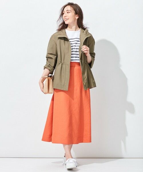 L size ONWARD(大きいサイズ) / エルサイズオンワード カットソー | 【洗える】Le minor(ルミノア) ボーダーカットソー | 詳細9