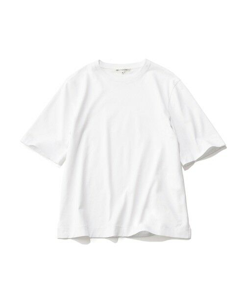 L size ONWARD(大きいサイズ) / エルサイズオンワード カットソー | ALBINIジャージー 5分袖 Tシャツ | 詳細5
