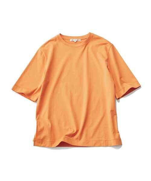 L size ONWARD(大きいサイズ) / エルサイズオンワード カットソー | ALBINIジャージー 5分袖 Tシャツ | 詳細20