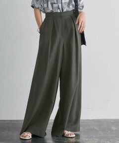 L size ONWARD(大きいサイズ) / エルサイズオンワード その他パンツ | 【洗える】Unleash ワイドパンツ