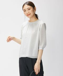 L size ONWARD(大きいサイズ) / エルサイズオンワード カットソー | スクエアプリント カットソー