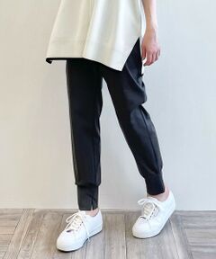 L size ONWARD(大きいサイズ) / エルサイズオンワード その他パンツ | 【洗える】コンパクトムーブ ジョグパンツ