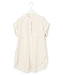 L size ONWARD(大きいサイズ) / エルサイズオンワード シャツ・ブラウス | 【洗える】 ハイカウントPeブロード ブラウス