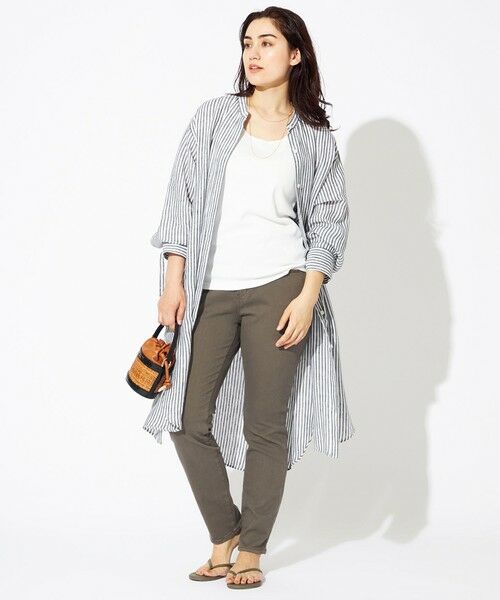 L size ONWARD(大きいサイズ) / エルサイズオンワード デニムパンツ | 【Lサイズ限定】23区DENIM ストレッチフィット スキニーパンツ | 詳細11