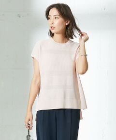 L size ONWARD(大きいサイズ) / エルサイズオンワード ニット・セーター | 【洗える】ミックスパターンニット