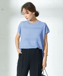 L size ONWARD(大きいサイズ) / エルサイズオンワード ニット・セーター | 【洗える】ミックスパターンニット