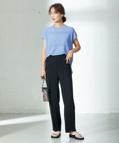 L size ONWARD(大きいサイズ) / エルサイズオンワード ニット・セーター | 【洗える】ミックスパターンニット | 詳細5