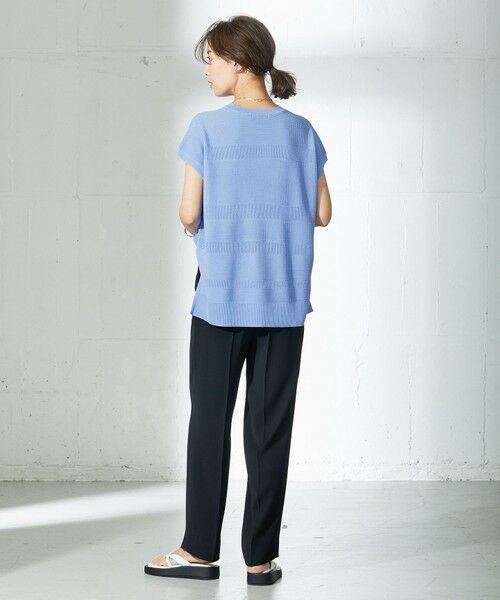 L size ONWARD(大きいサイズ) / エルサイズオンワード ニット・セーター | 【洗える】ミックスパターンニット | 詳細7