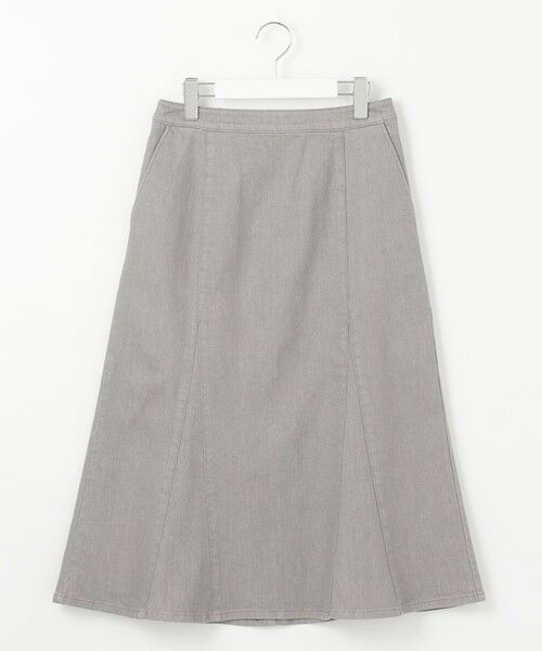 L size ONWARD(大きいサイズ) / エルサイズオンワード デニムスカート | 【洗える】10oz Stretch Denim スカート | 詳細2