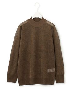 L size ONWARD(大きいサイズ) / エルサイズオンワード ニット・セーター | 【洗える】ラメシアー モックネックニット