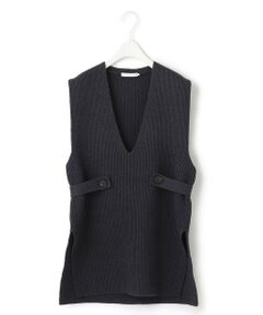 L size ONWARD(大きいサイズ) / エルサイズオンワード ニット・セーター | 【洗える】 レイヤードニットベスト