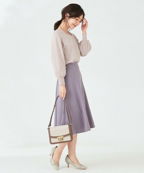 L size ONWARD(大きいサイズ) / エルサイズオンワード ニット・セーター | 【洗える】タックポイント ニット | 詳細2