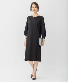 【洗える】WASHABLEPONTE シフトワンピース