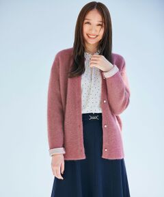 L size ONWARD(大きいサイズ) / エルサイズオンワード その他アウター | ラクーンミックスバイカラー アウター