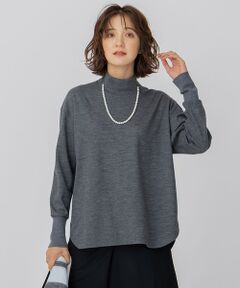 L size ONWARD(大きいサイズ) / エルサイズオンワード カットソー | 【洗える】ウールミルドジャージー カットソー